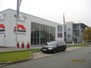 Gebäude mit Johnson